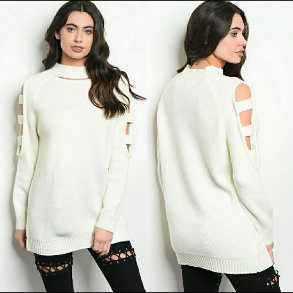 Gorgeous 🌼 Cutout  sleeve sweater